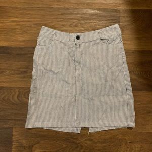 Brandy Melville pinstripe skirt